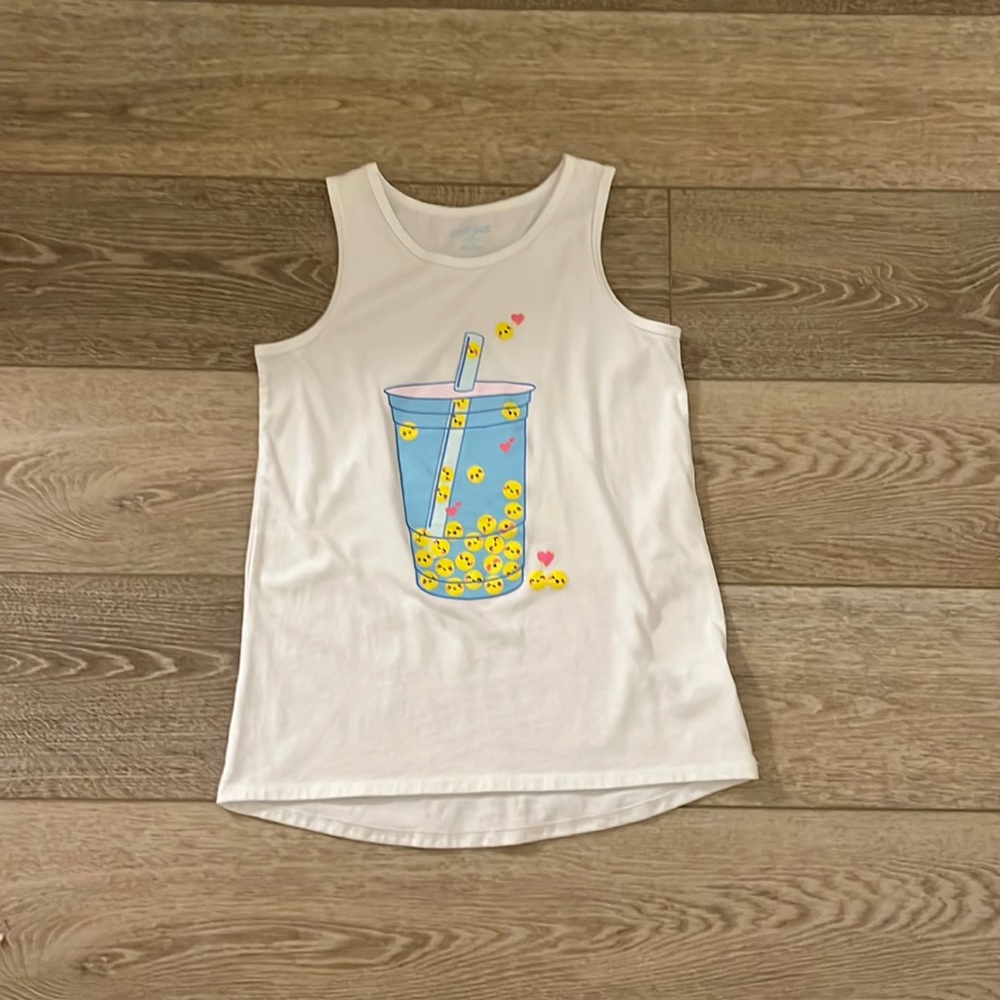 Cat & Jack Emoji Boba T-shirt